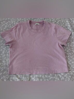 Aritzia Wilfred pink short sleeve t-shirt